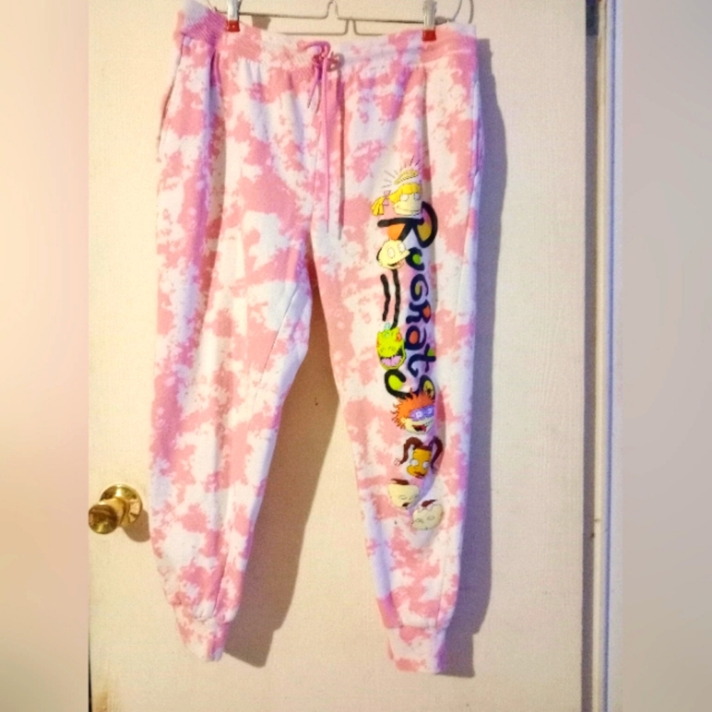 Rugrats Sweatpants sz.‎ XL Pink - Picture 2 of 7